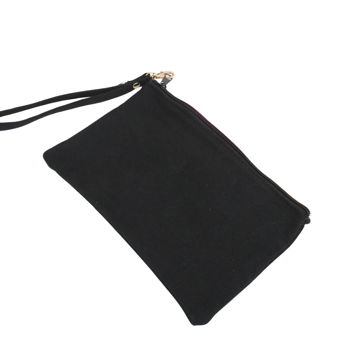 Cotton Wristlet Bag - Navy